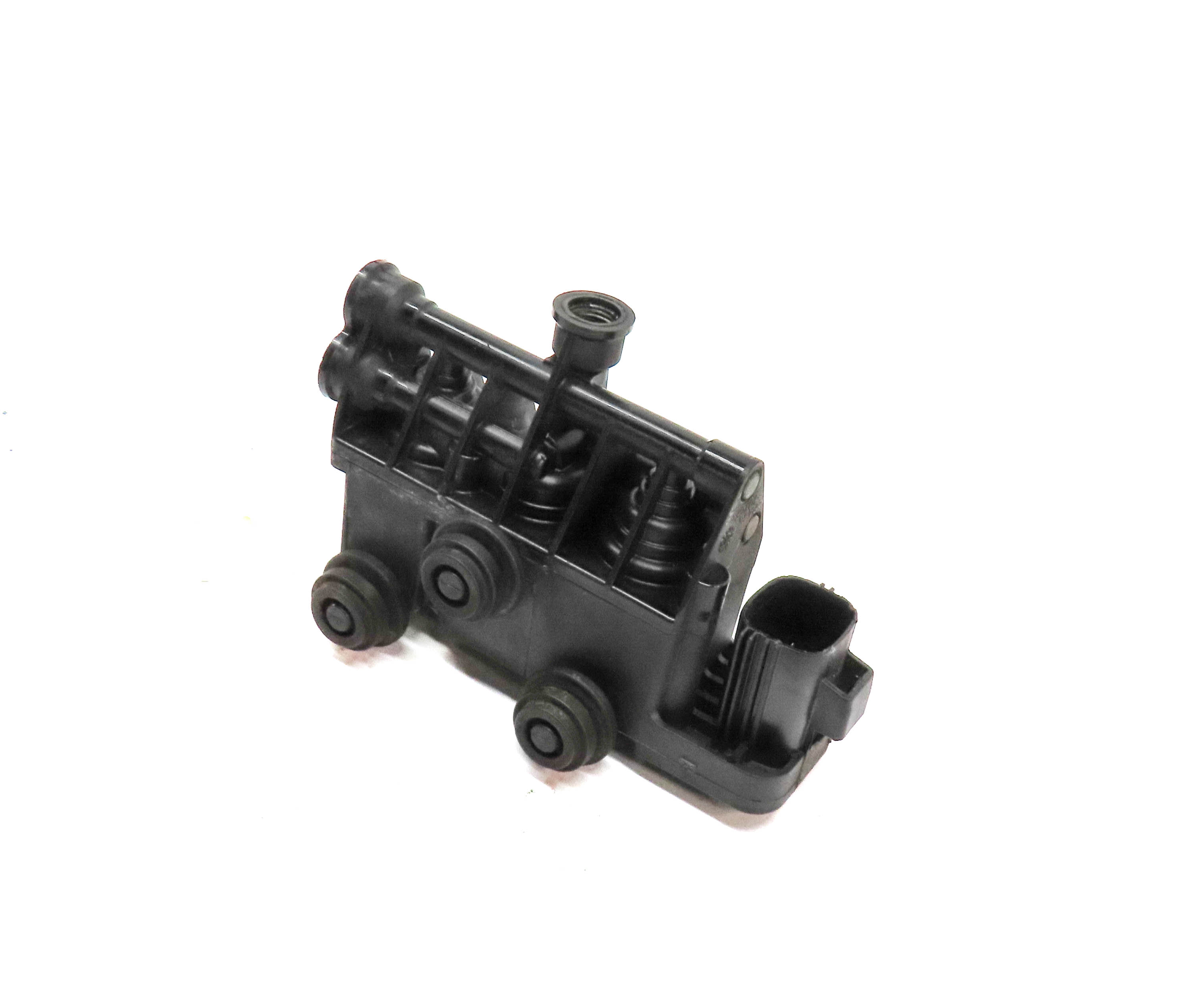 2012 RANGE ROVER (L322) AIR SUSPENSION TRANSFER RELIEF VALVE BLOCK — exact item pictured